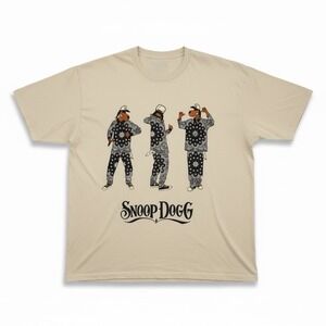 Dogg Supply By Snoop Dogg Rap Tee T Shirt Adult 2XL Ivory Rapper‎ Mens